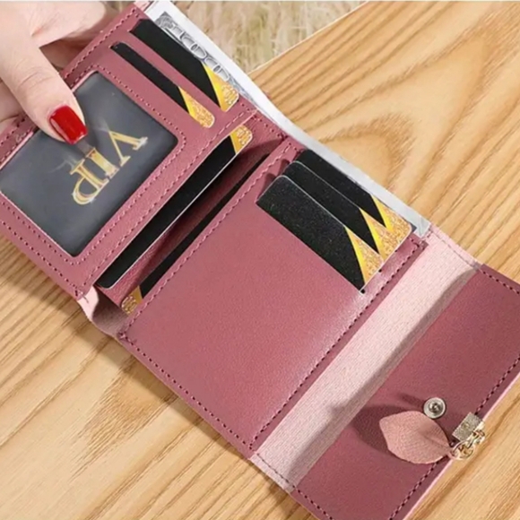 Pink Wallet Card Holder - Picture 8 of 9